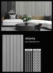 Decorative Acoustic Slat Wall Panels