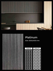 Decorative Acoustic Slat Wall Panels