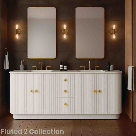 Fluted 2 Vanity Collection