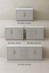 Chevron Vanity Collection