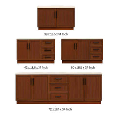 Fluted Vanity Collection