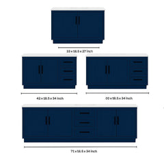 Fluted Vanity Collection