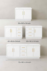 Chevron Vanity Collection