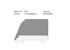 Trims,  molding, casing, risers, and decorative panel