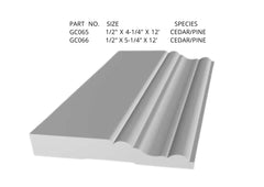 Trims,  molding, casing, risers, and decorative panel