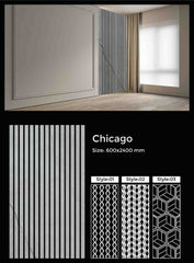 Decorative Acoustic Slat Wall Panels