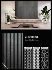 Decorative Acoustic Slat Wall Panels