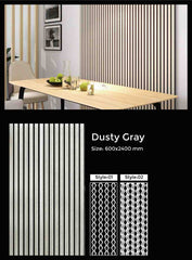 Decorative Acoustic Slat Wall Panels