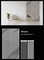 Decorative Acoustic Slat Wall Panels
