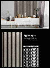 Decorative Acoustic Slat Wall Panels