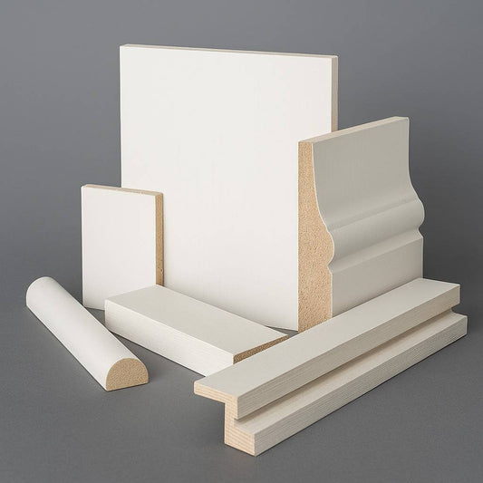Trims,  molding, casing, risers, and decorative panel