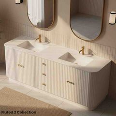 Fluted 2 Vanity Collection