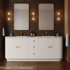 Fluted 2 Vanity Collection