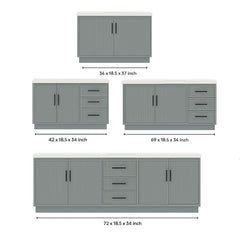 Fluted Vanity Collection