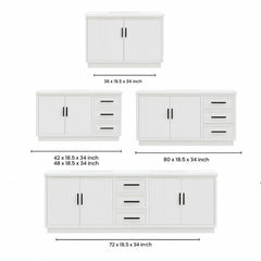 Fluted Vanity Collection